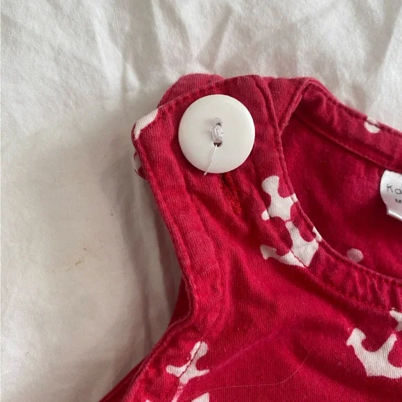 Red Anchor Kids Bodysuit - Picture 4 of 4